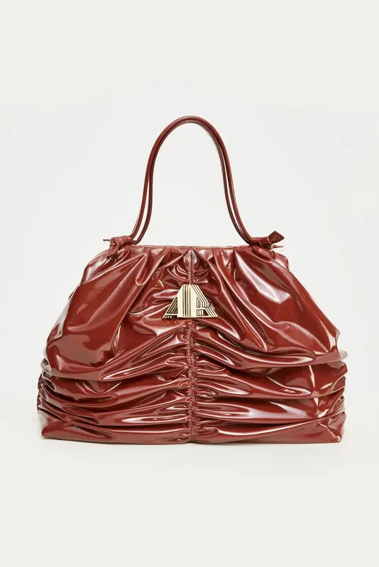 Borsa Aniye By in Vinile / Marrone