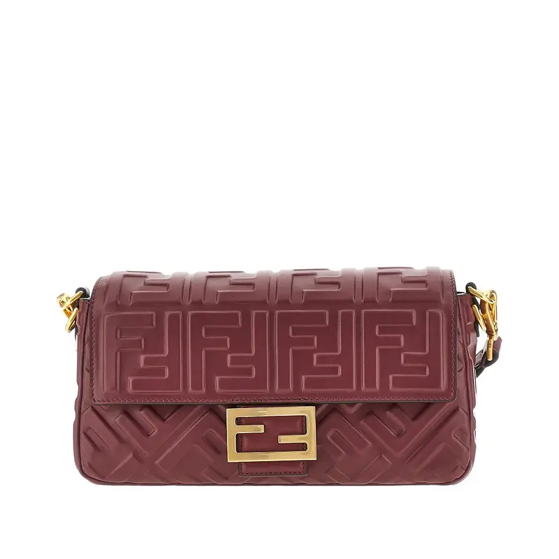 Borsa 'Baguette' in nappa FF