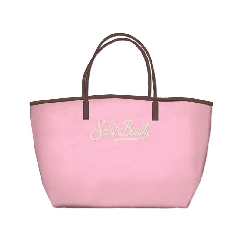 Borsa City Mini in Nylon / Rosa