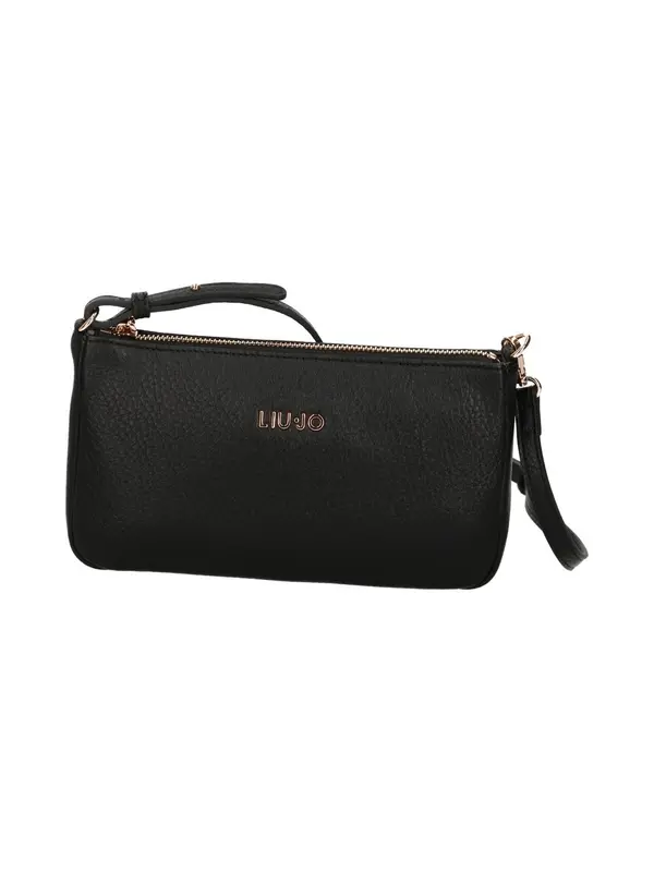 Borsa con Logo e Tracolla / Nero