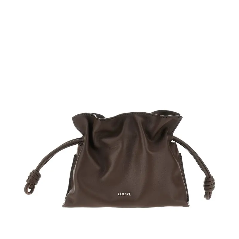 Borsa 'Flamenco Clutch' mini in pelle