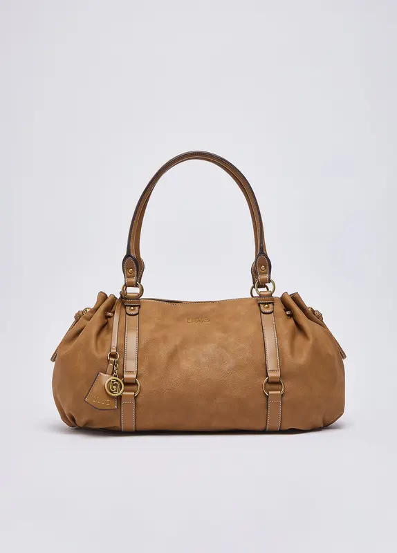Borsa Grande a Spalla / Beige