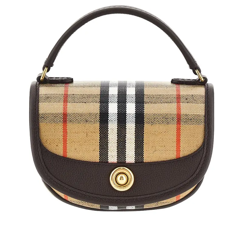 Borsa 'Highlands' mini​ in tela spalmata