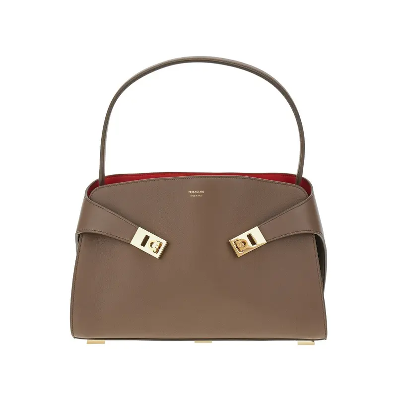 Borsa 'Hug' piccola in pelle