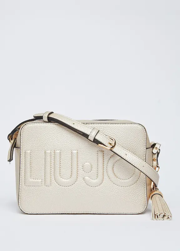 Borsa Liu Jo a Tracolla con Logo / Oro