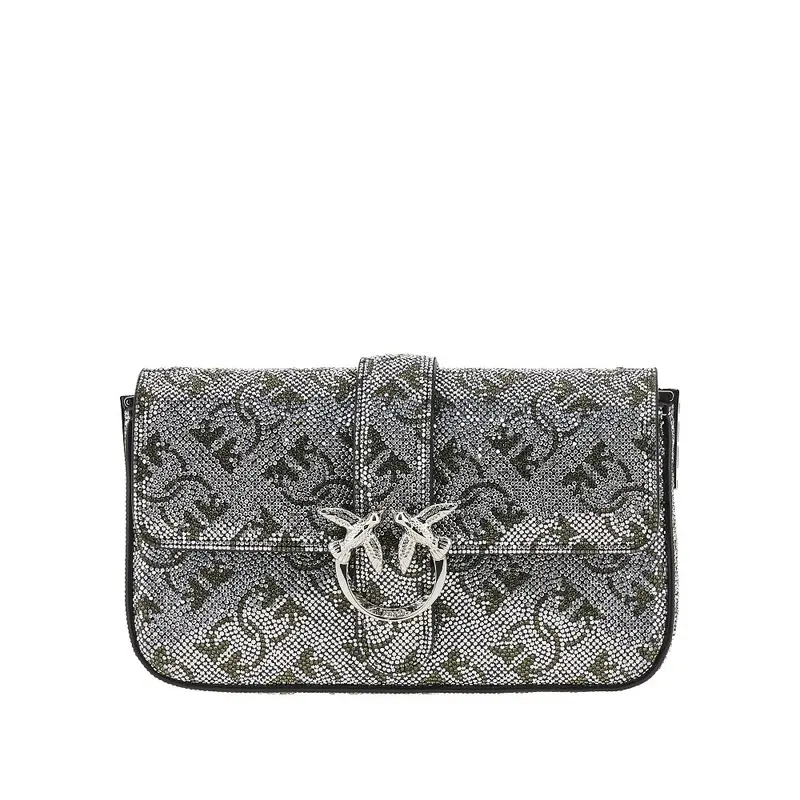 Borsa 'Love One Slouchy Baby' con strass