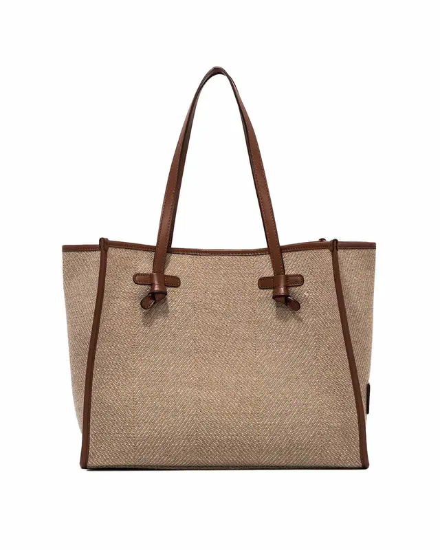 Borsa Marcella spiga camel secoya