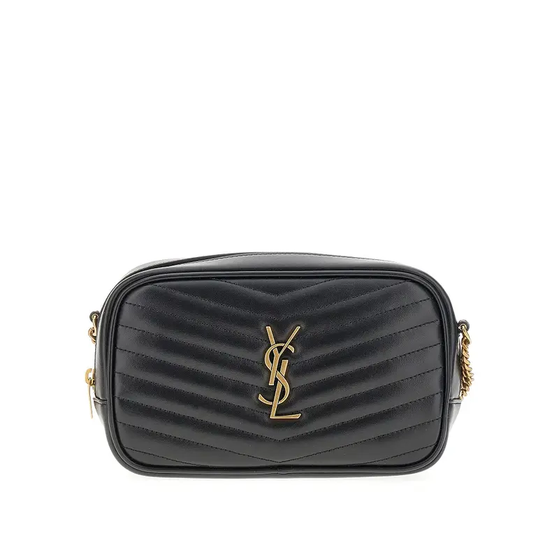 Borsa mini Lou in pelle trapuntata