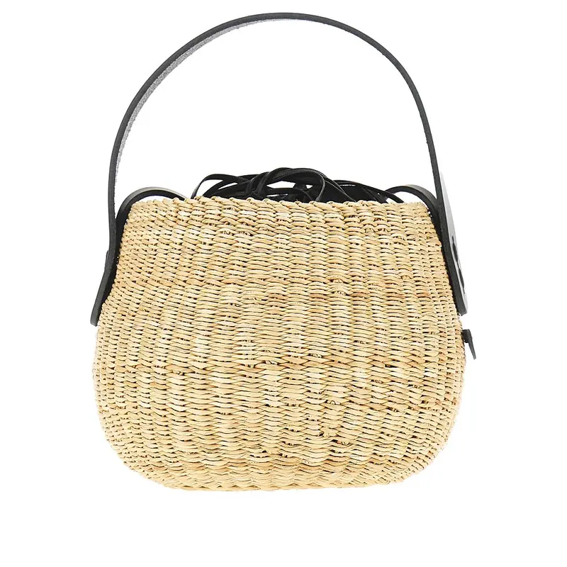 Borsa 'Orphee' in paglia intrecciata