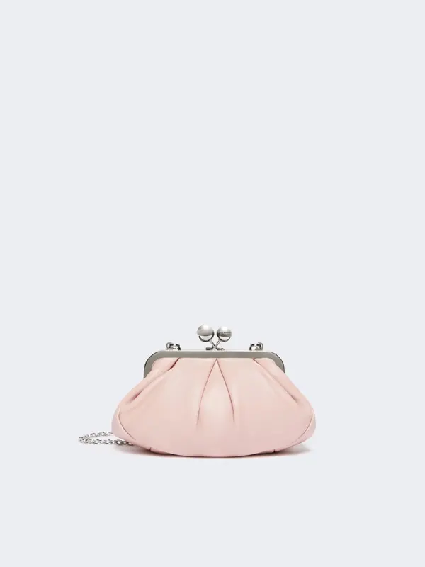 Borsa Pasticcino Piccola in Pelle / Rosa