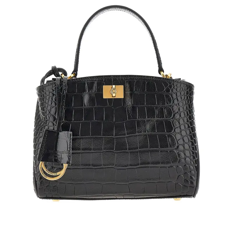 Borsa 'Rodeo' mini in pelle stampa cocco
