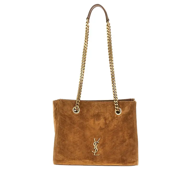 Borsa shopping 'Niki' piccola in suede