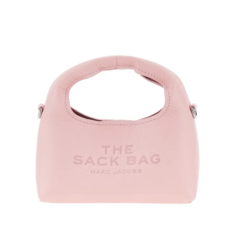 Borsa 'The Sack' micro in pelle martellata