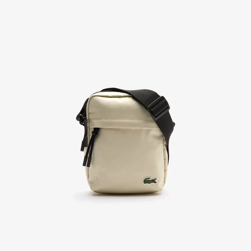 Borsello Lacoste Verticale in tela / Beige