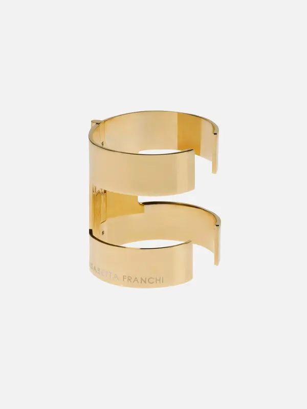 Bracciale rigido con logo