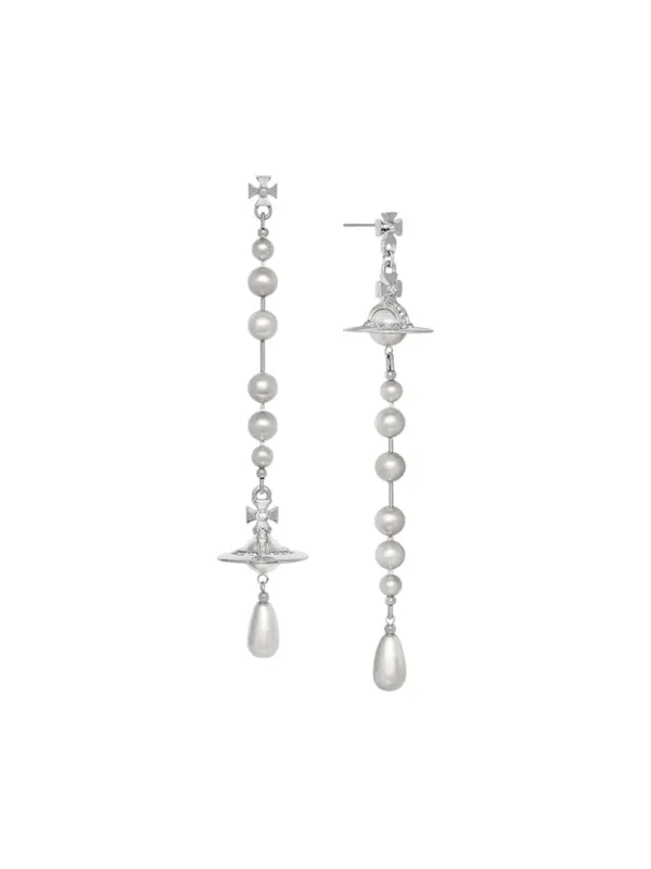 "Broken Pearl Earrings"