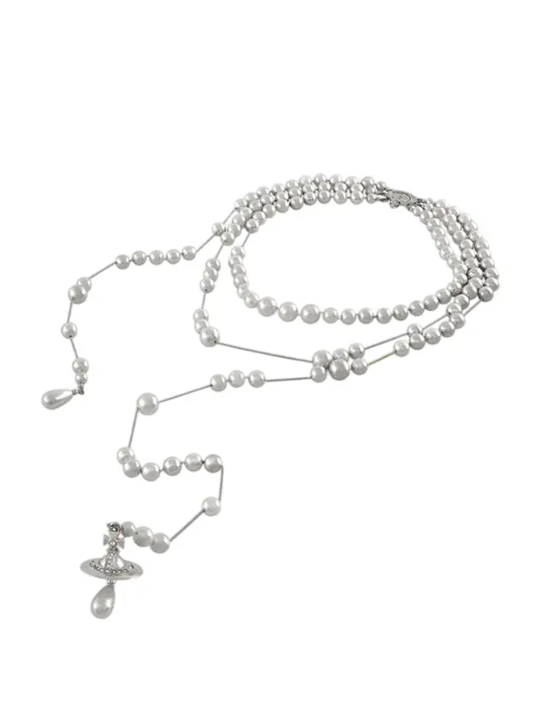 "Broken Pearl Necklace"