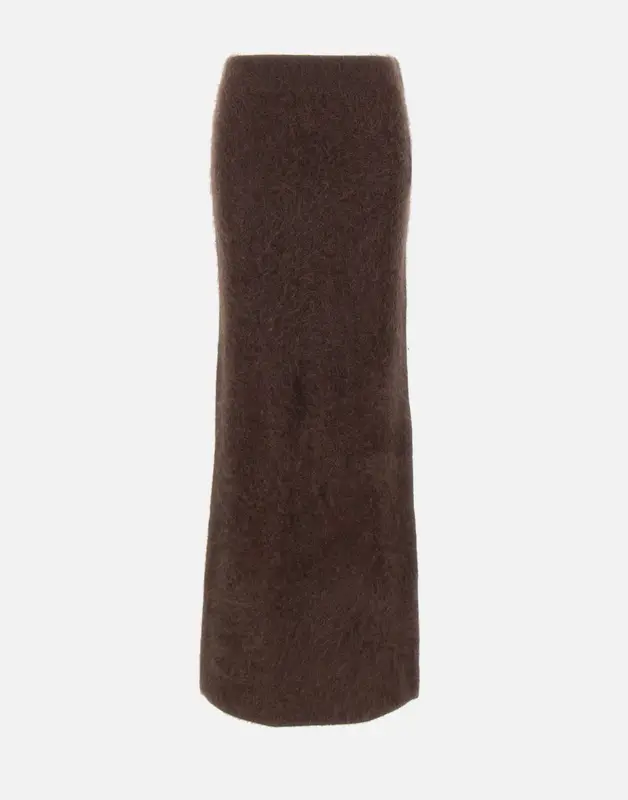 "Brushed skirt"