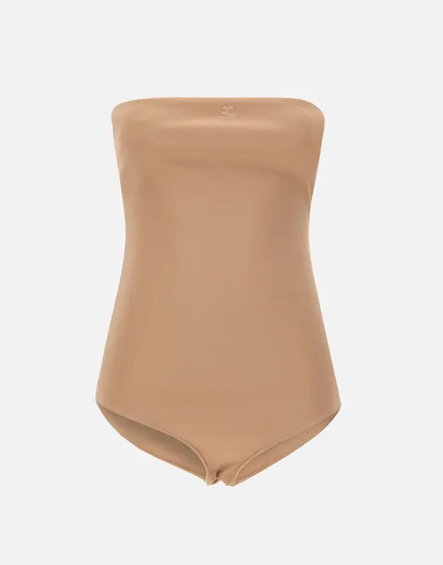 "Bustier Lingerie Jersey Bodysuit"