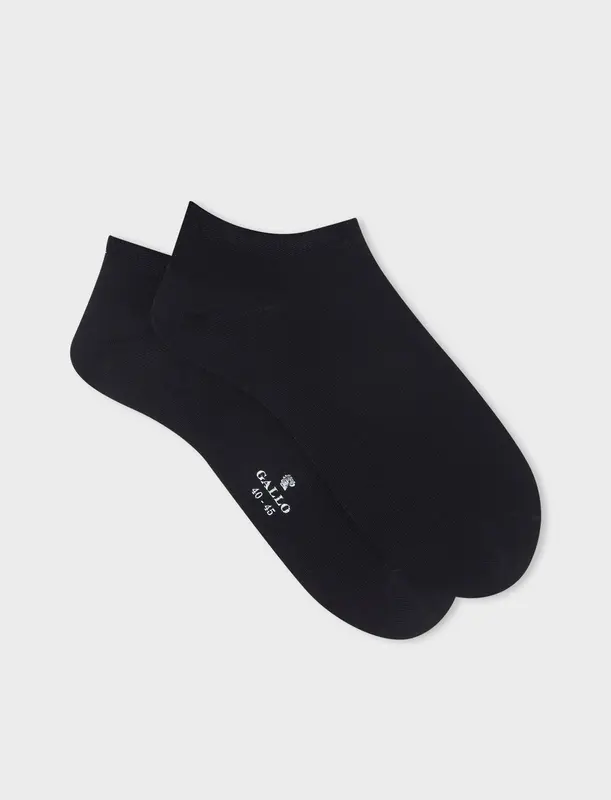Calze Fantasmini in Cotone / Nero