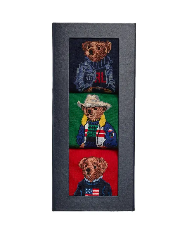 Calze Holiday Gift Box Polo Bears