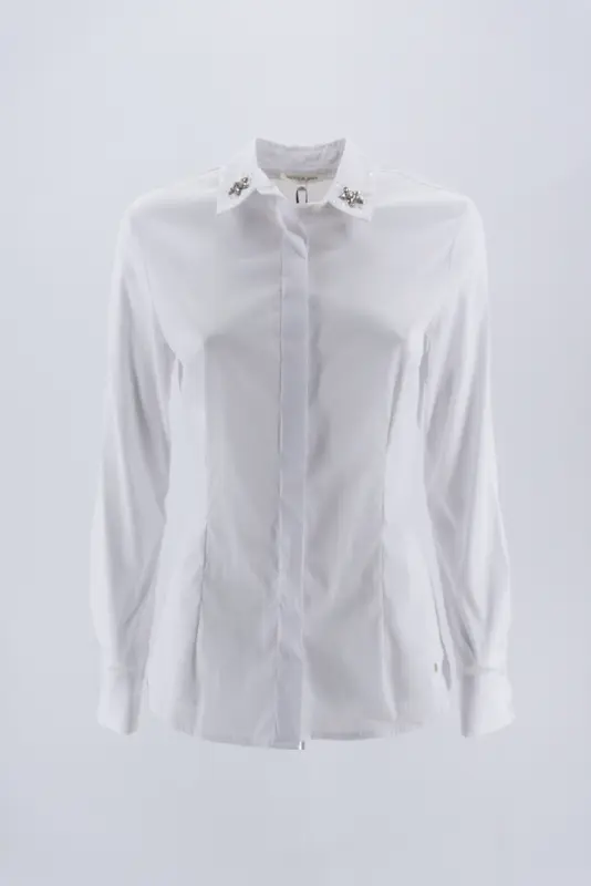 Camicia con Applicazione / Bianco