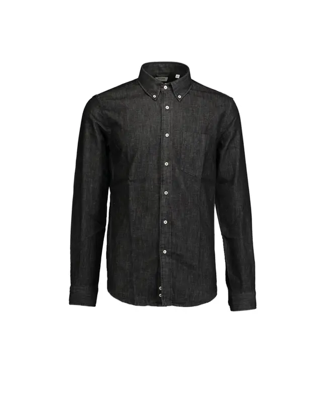Camicia D.B. Nee Magra denim nero