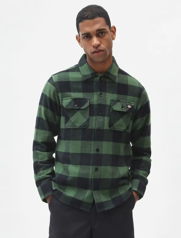 Camicia Dickies in flanella / Verde