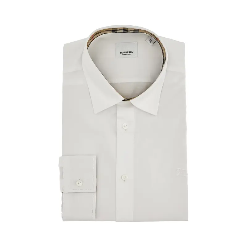 Camicia in popeline stretch