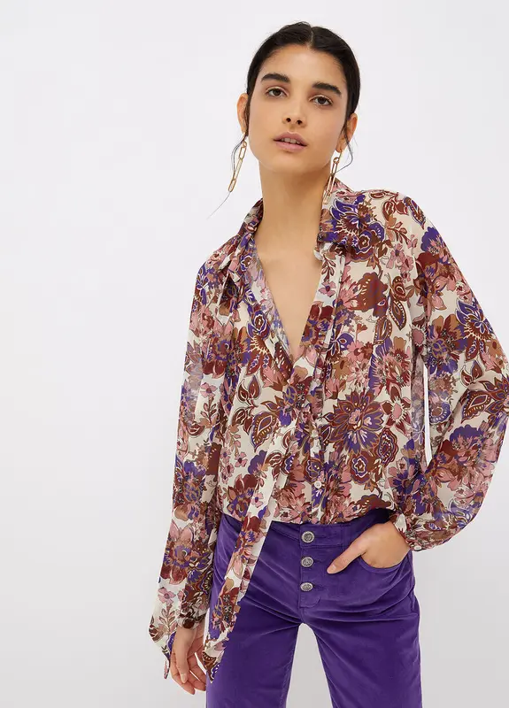 Camicia Liu Jo con fiocco / Bianco