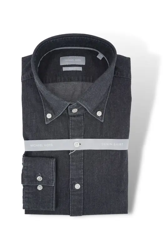 Camicia Michael Kors in Denim / Grigio