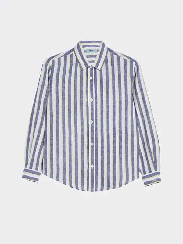 Camicia misto lino