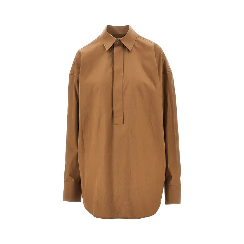 Camicia oversize in popeline 'Candela'