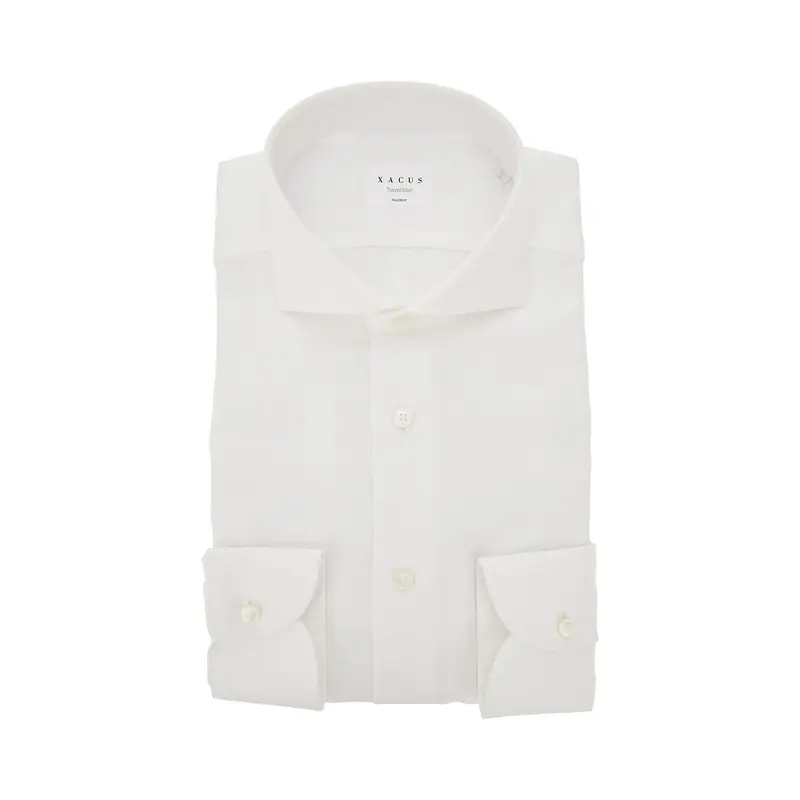 Camicia 'Travel' Tailor fit in cotone e lino