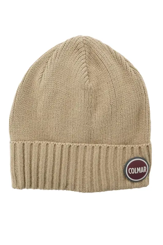 Cappellino a Coste con Logo / Beige