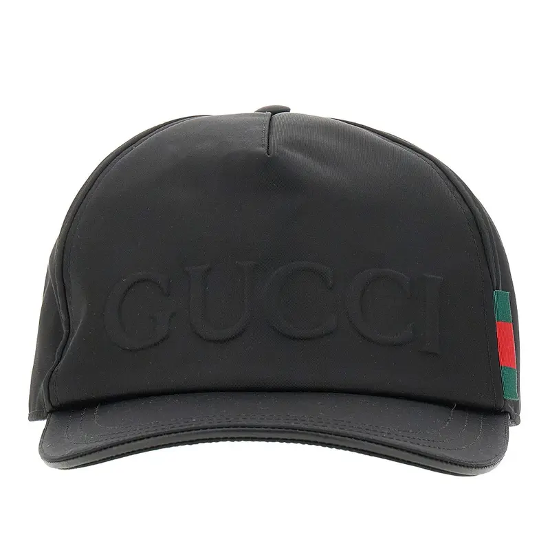 Cappello baseball con logo goffrato