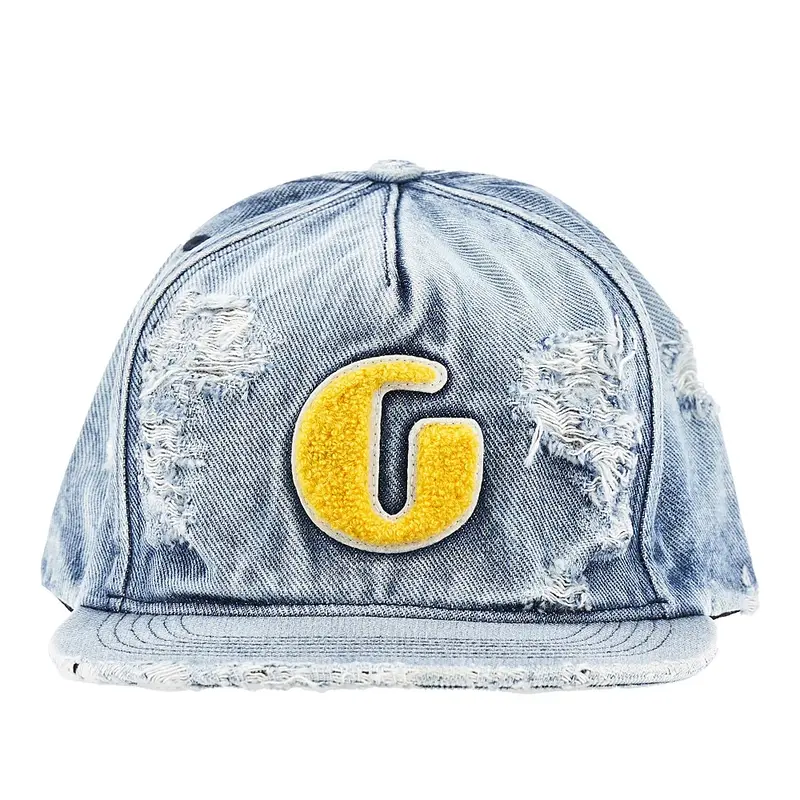 Cappello baseball in denim 'Mechanic'