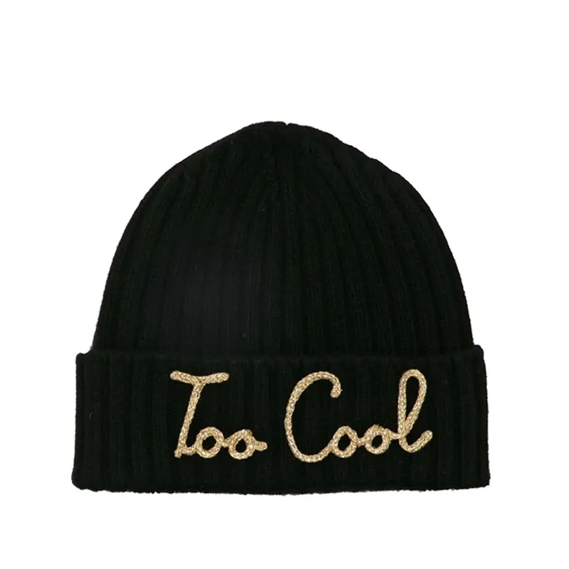 Cappello Saint Barth con Ricamo / Nero