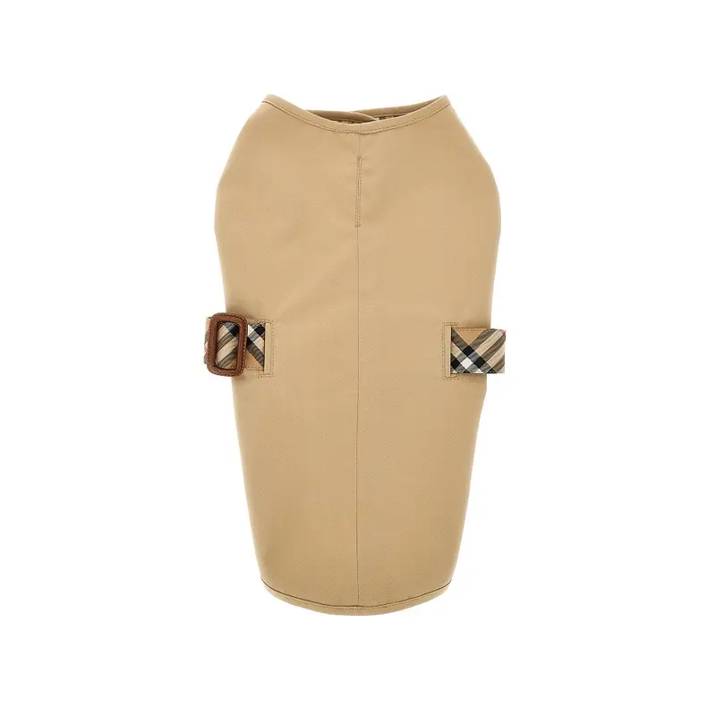 Cappottino per cani in gabardine