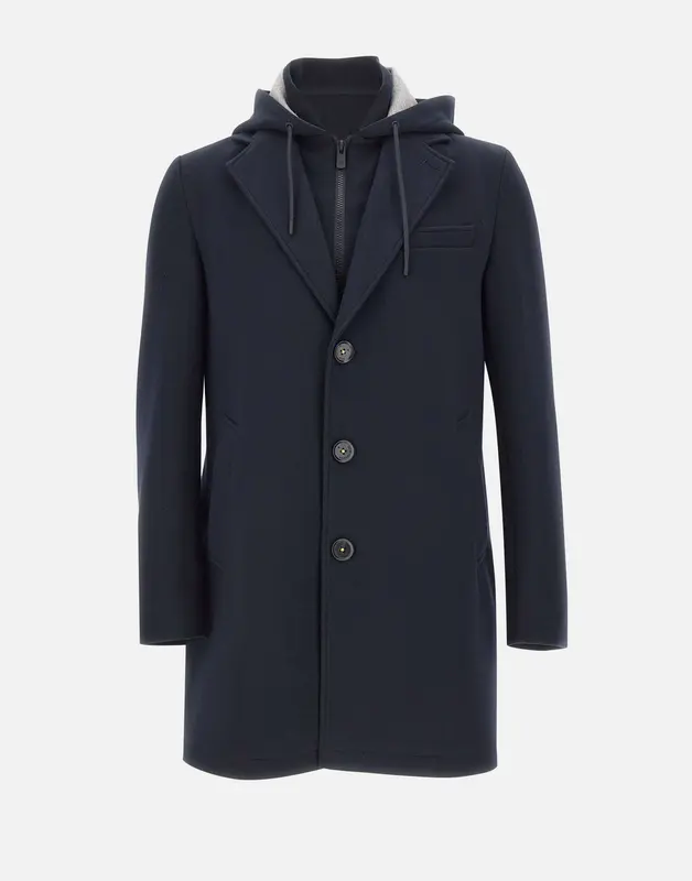 Cappotto con cappuccio