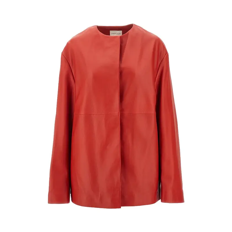 Cappotto in pelle 'Atalia'