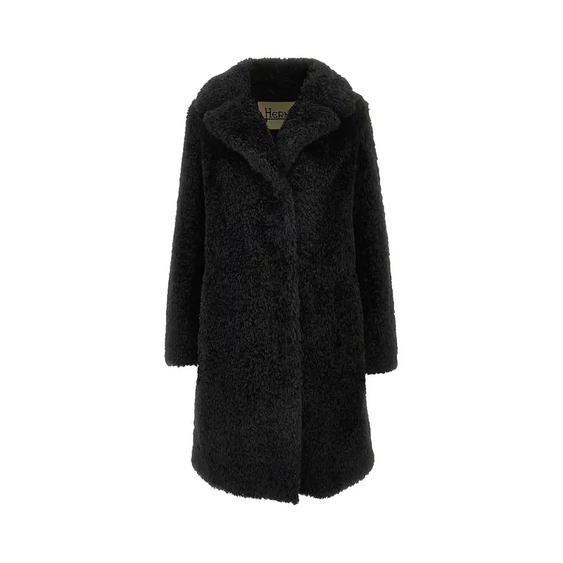 Cappotto in pelliccia sintetica