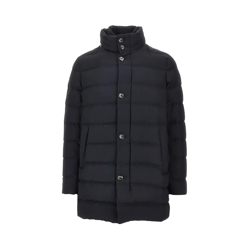 Cappotto in twill imbottito con pettorina