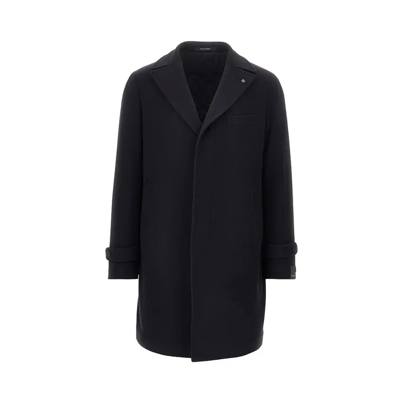 Cappotto sartoriale in cachemire e lana