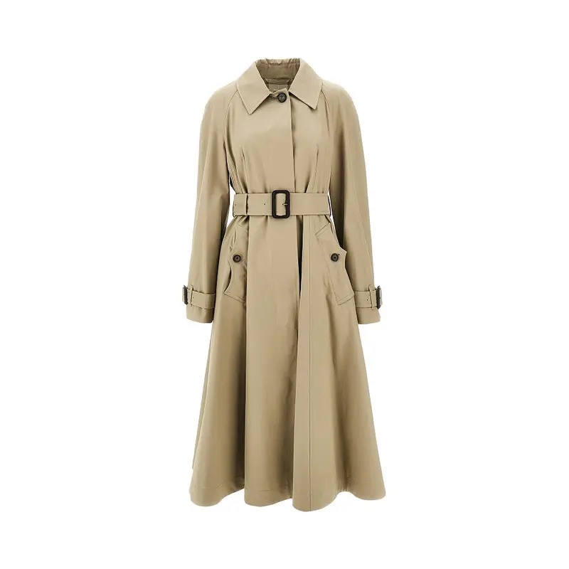 Car coat Ellingham fit-and-flare in gabardine