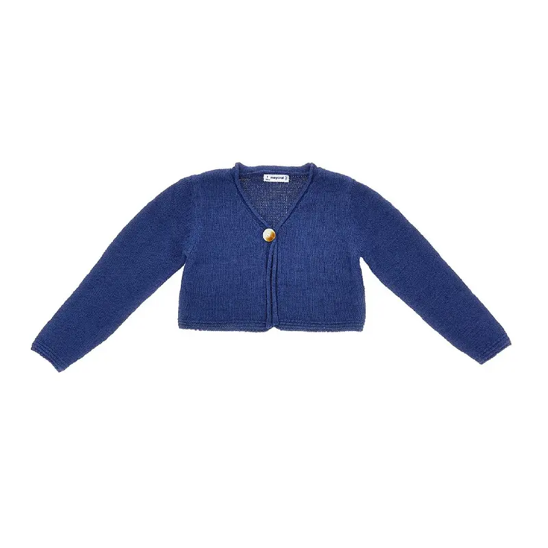 Cardigan in maglia di misto cotone