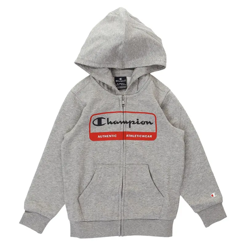 CHAMPION HOODED FULL ZIP SWEATSHIR