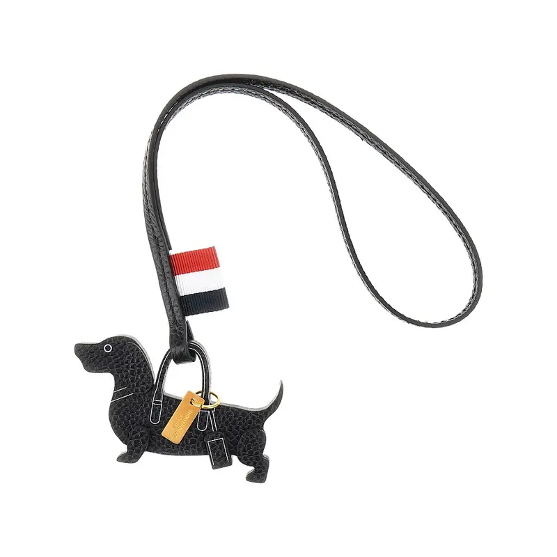 Charm in pelle 'Hector'