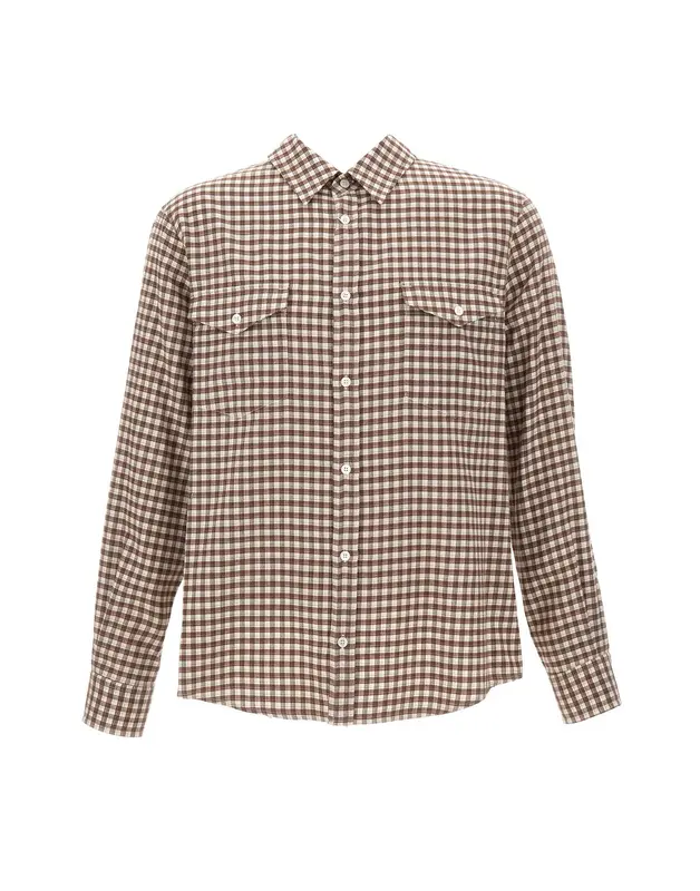 "Checkered flannel shirt"