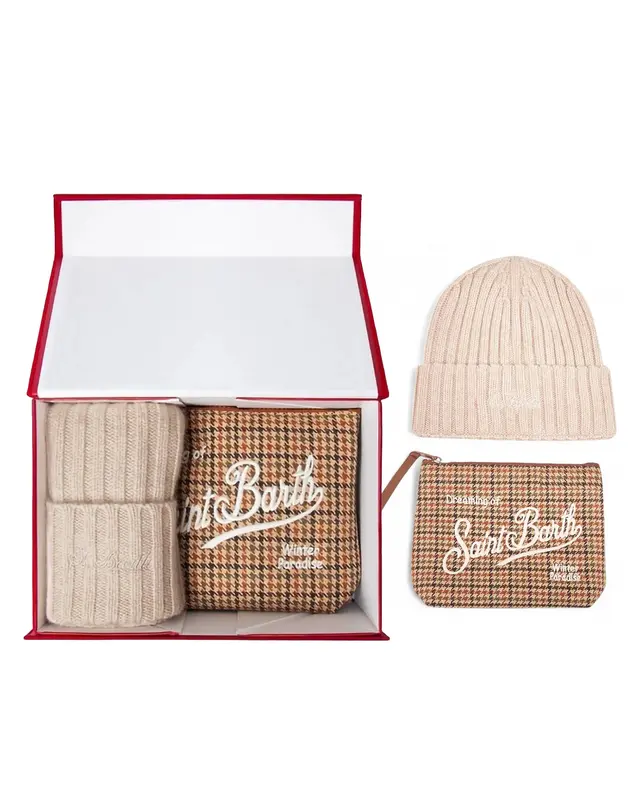 Christmas Box Pochette Aline PDP + Berretto